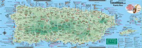 tourist map of puerto rico|tourist map puerto rico printable.